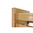 Кровать электрическая Med-Mos YG-1 (ЛДСП светлое дерево) с деревянными ламелями