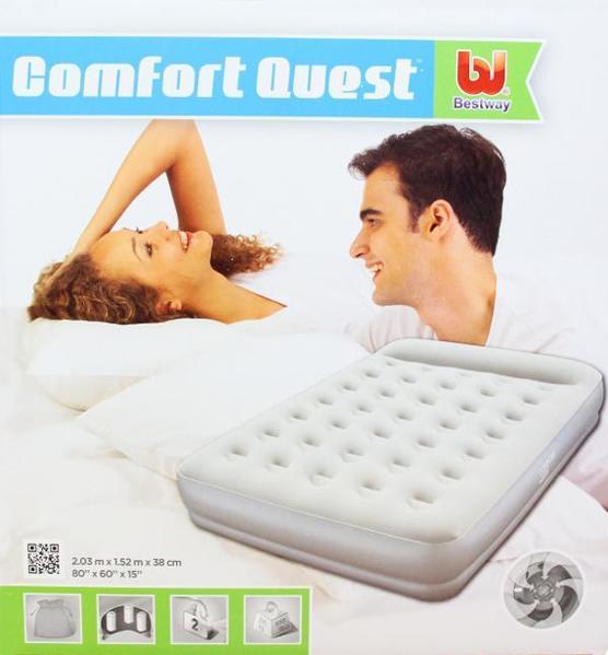 Comfort quest матрас с встроенным насосом