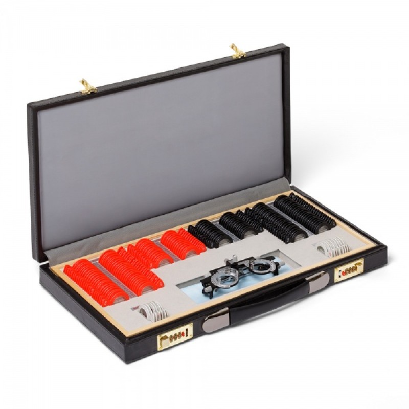 Набор пробных очковых линз Армед с оправой на 158 линз (с поверкой, пластик)