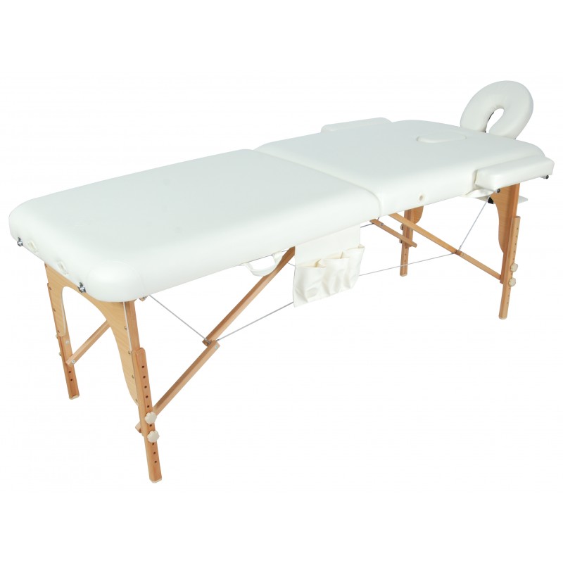 Массажный стол складной деревянный Med-Mos JF-AY01 2-х секционный