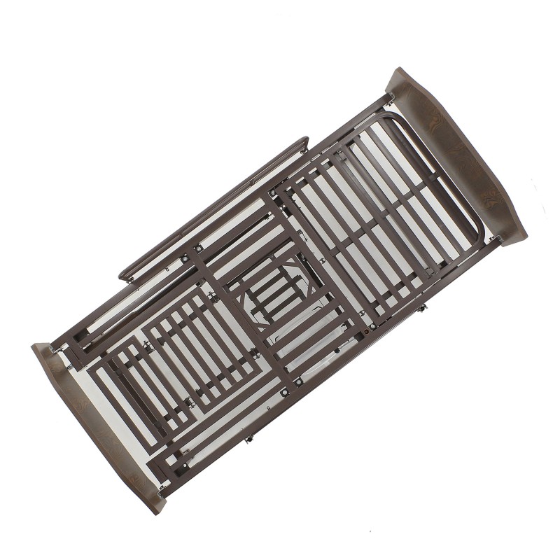 Кровать механическая Med-Mos E-49 (MM-2120Н-00)  с туалетным устройством и функцией «кардиокресло»