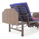 Кровать механическая Med-Mos E-49 (MM-2120Н-00)  с туалетным устройством и функцией «кардиокресло»