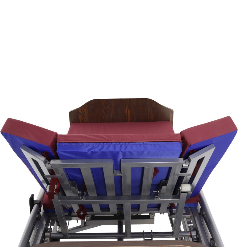 Кровать электрическая Med-Mos DB-11А (МЕ-5228Н-00) ЛДСП Венге с боковым переворачиванием, туалетным устройством и функцией «кардиокресло» Кровать электрическая Med-Mos DB-11А (МЕ-5228Н-00) ЛДСП Венге с боковым переворачиванием, туалетным устройством и функцией «кардиокресло»