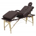 Массажный стол складной деревянный Med-Mos JF-Tapered (МСТ-141) 4-х секционный