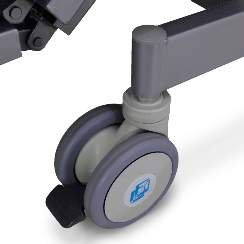 Кровать электрическая Med-Mos DB-11А (МЕ-5228Н-00) белый стандарт с боковым переворачиванием, туалетным устройством и функцией «кардиокресло»