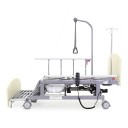 Кровать электрическая Med-Mos DB-11А (МЕ-5228Н-00) белый стандарт с боковым переворачиванием, туалетным устройством и функцией «кардиокресло»