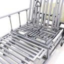 Кровать электрическая Med-Mos DB-11А (МЕ-5228Н-00) белый стандарт с боковым переворачиванием, туалетным устройством и функцией «кардиокресло»