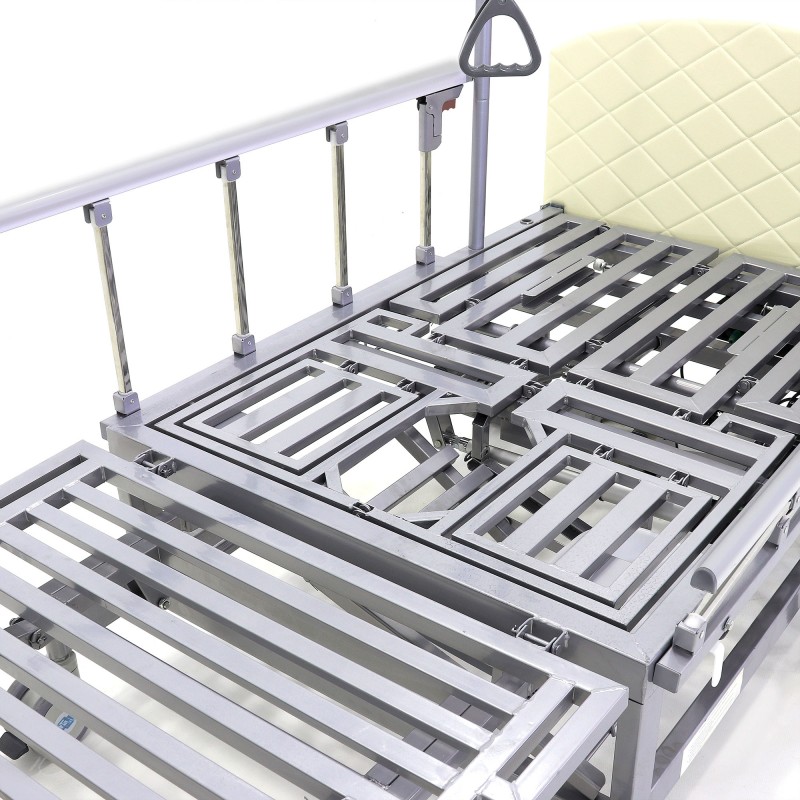 Кровать электрическая Med-Mos DB-11А (МЕ-5228Н-00) белый стандарт с боковым переворачиванием, туалетным устройством и функцией «кардиокресло»