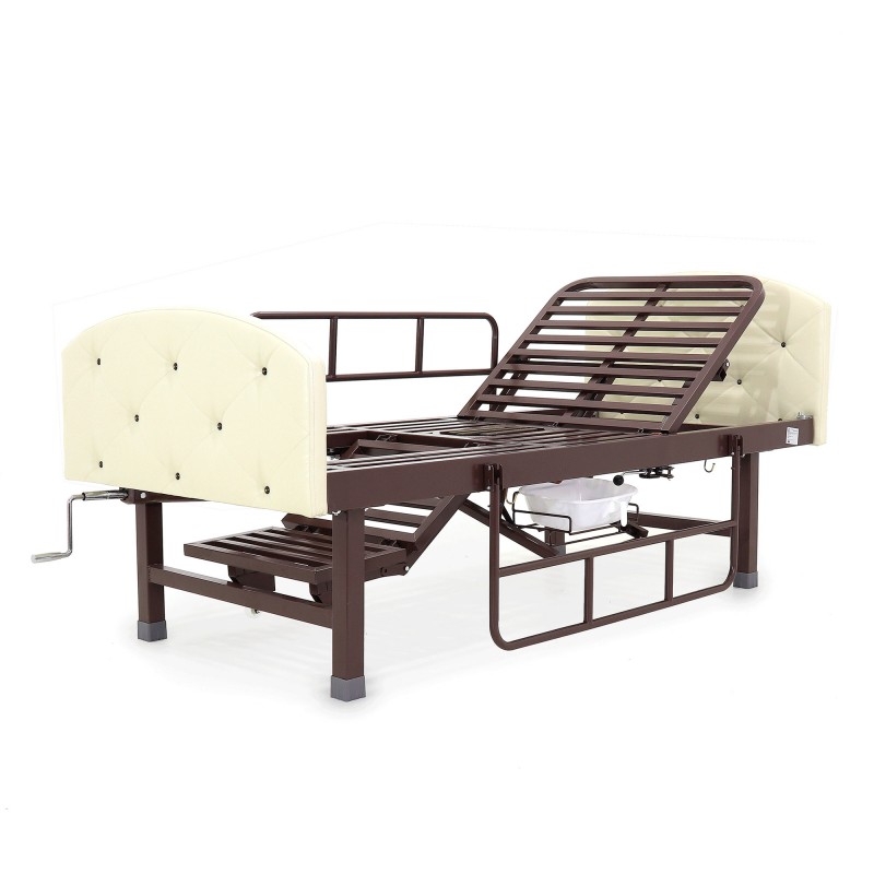 Кровать механическая Med-Mos E-49 (MM-2120Н-10) светлый премиум