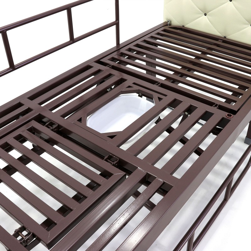 Кровать механическая Med-Mos E-49 (MM-2120Н-10) светлый премиум