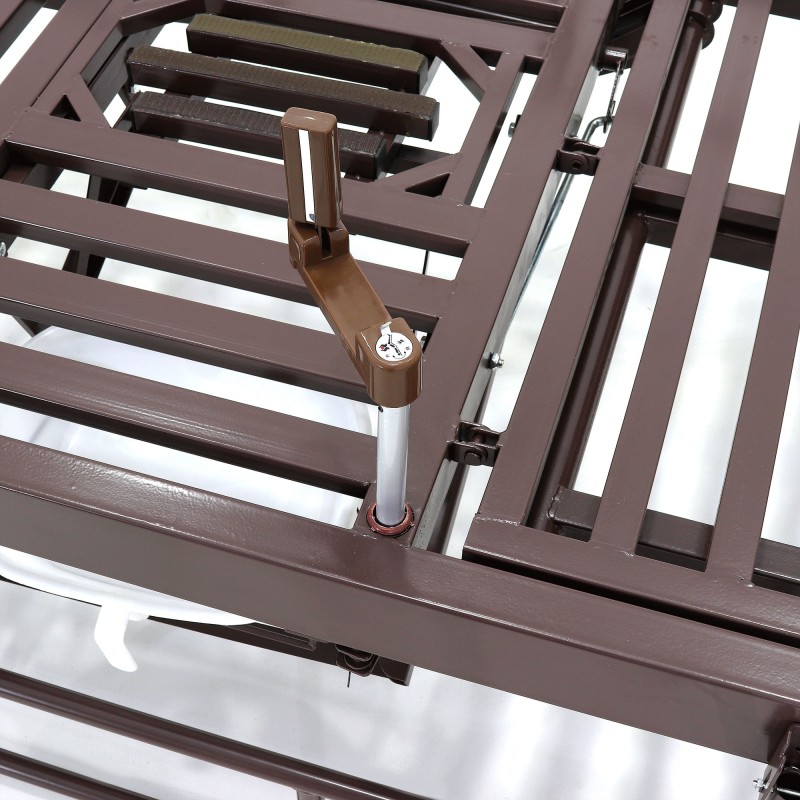 Кровать механическая Med-Mos E-49 (MM-2120Н-10) светлый премиум