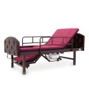 Кровать механическая Med-Mos E-49 (MM-2120Н-10) темный премиум