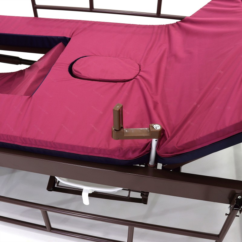 Кровать механическая Med-Mos E-49 (MM-2120Н-10) темный премиум