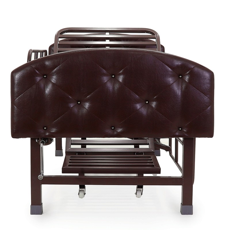 Кровать механическая Med-Mos E-49 (MM-2120Н-10) темный премиум