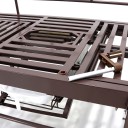 Кровать механическая Med-Mos E-49 (MM-2120Н-10) темный стандарт