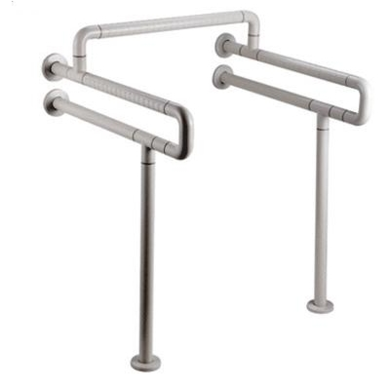 Поручень для писсуаров  с креплением к полу Мега-Оптим 8850