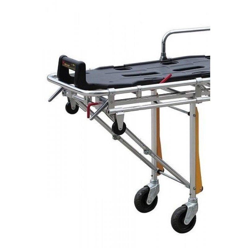 YDC-3A Med-Mos Тележка-каталка два уровня (алюминий) для автомобилей скорой помощи