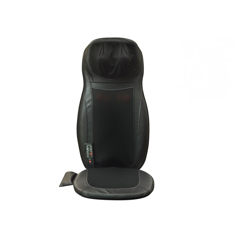 Массажная накидка UNO Vita Black с блоком для массажа шеи