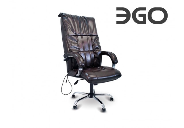 Офисное массажное кресло EGO BOSS EG1001 Комбинированная кожа стандарт