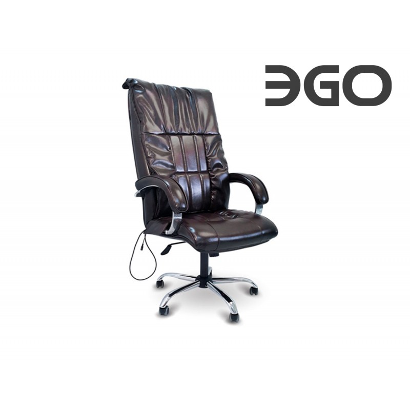 Офисное массажное кресло EGO BOSS EG1001 Комбинированная кожа стандарт