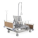 Кровать электрическая Med-Mos DB-11А (МЕ-5248Н-01) Алюм. с боковым переворачиванием, туалетным устройством и функцией «кардиокресло»