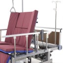 Кровать электрическая Med-Mos DB-11А (МЕ-5248Н-01) Алюм. с боковым переворачиванием, туалетным устройством и функцией «кардиокресло»