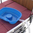 Кровать электрическая Med-Mos DB-11А (МЕ-5248Н-01) Алюм. с боковым переворачиванием, туалетным устройством и функцией «кардиокресло»