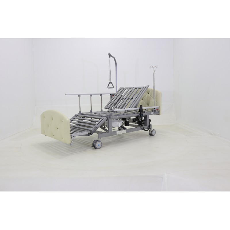 Кровать электрическая Med-Mos DB-11А (МЕ-5228Н-00)  светлый премиум с боковым переворачиванием, туалетным устройством и функцией «кардиокресло» Кровать электрическая Med-Mos DB-11А (МЕ-5228Н-00)  светлый премиум с боковым переворачиванием, туалетным устройством и функцией «кардиокресло»