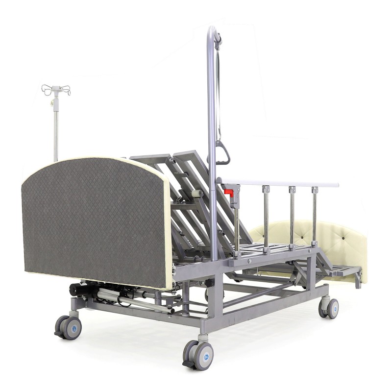 Кровать электрическая Med-Mos DB-11А (МЕ-5228Н-00)  светлый премиум с боковым переворачиванием, туалетным устройством и функцией «кардиокресло» Кровать электрическая Med-Mos DB-11А (МЕ-5228Н-00)  светлый премиум с боковым переворачиванием, туалетным устройством и функцией «кардиокресло»