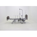 Кровать электрическая Med-Mos DB-11А (МЕ-5228Н-00)) темный стандарт с боковым переворачиванием, туалетным устройством и функцией «кардиокресло»