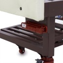 Кровать механическая Med-Mos YG-6 (MM-2124Н-11) ,белый премиум с туалетным устройством и функцией «кардиокресло»