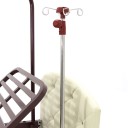 Кровать механическая Med-Mos YG-6 (MM-2124Н-11) ,белый премиум с туалетным устройством и функцией «кардиокресло»