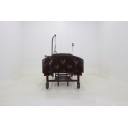 Кровать механическая Med-Mos YG-6 (MM-2124Н-11) ,темный премиум с туалетным устройством и функцией «кардиокресло»