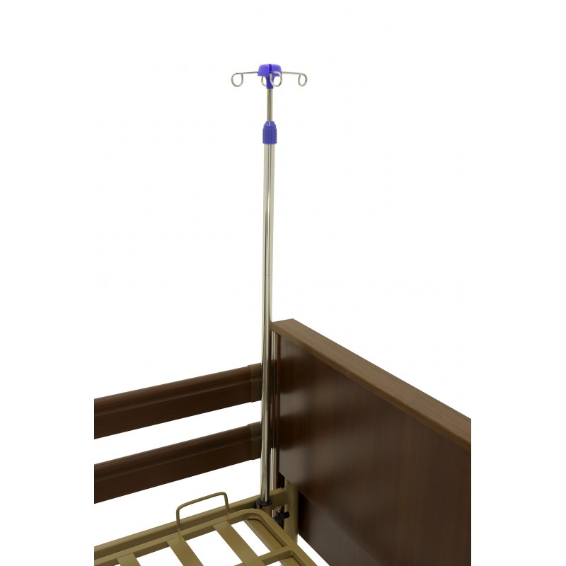 Кровать электрическая Med-Mos YG-1 (ЛДСП коричневый) с металлическими ламелями