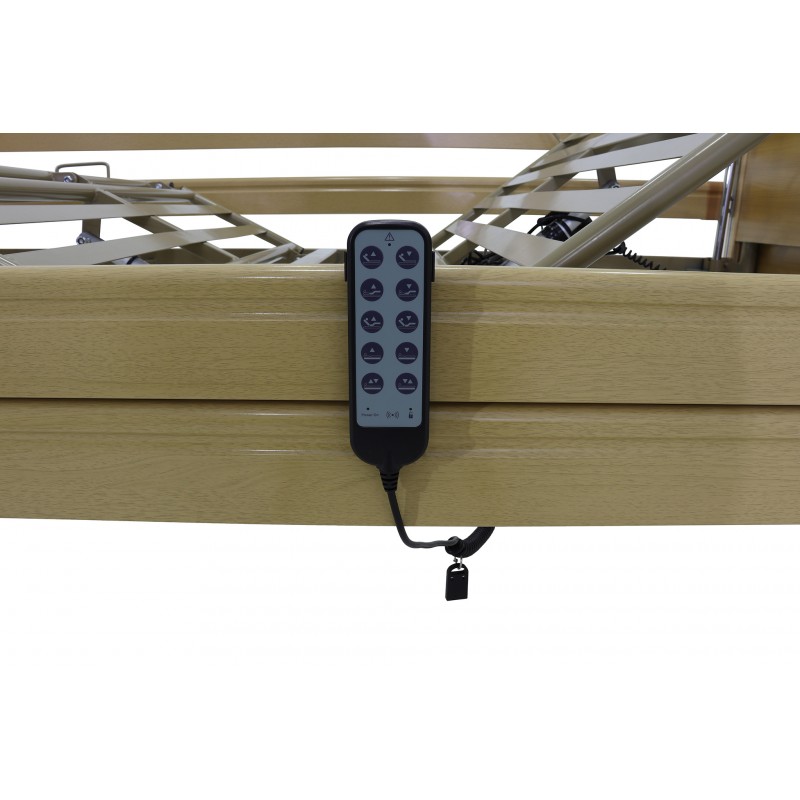 Кровать электрическая Med-Mos YG-1 (ЛДСП светлое дерево) ширина ложемента 120 см