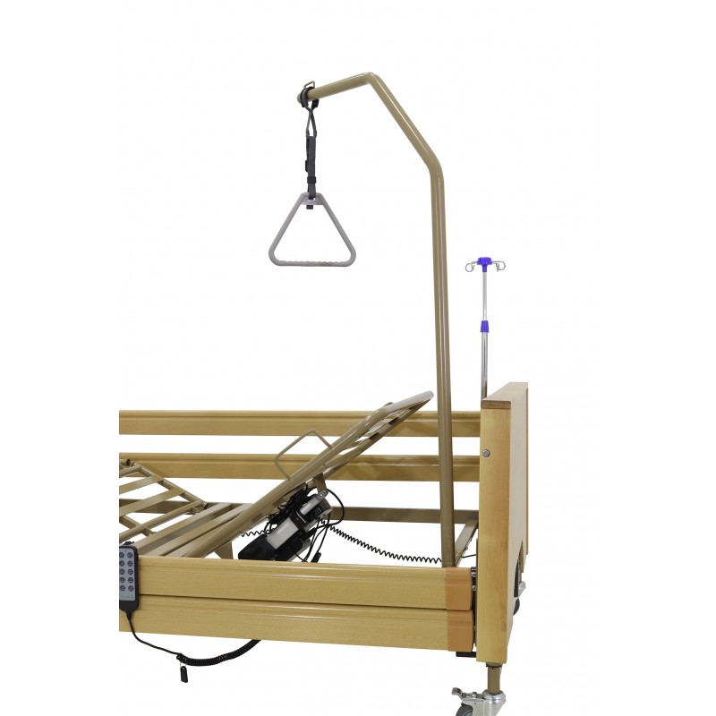 Кровать электрическая Med-Mos YG-1 (ЛДСП светлое дерево) ширина ложемента 140 см