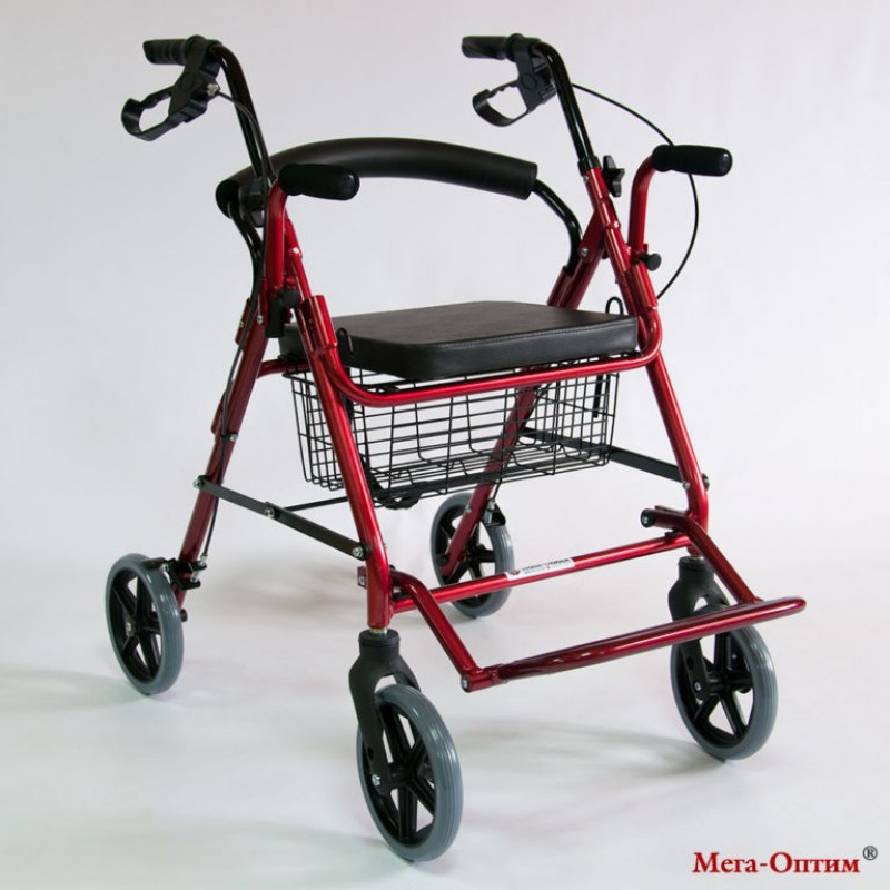 Ходунки роллаторы повышенной грузоподъемности (до 120 кг)  PMR 888L