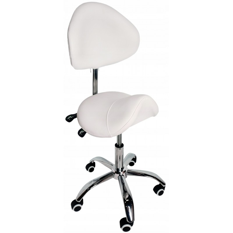 Чехол на стул косметолога седло со спинкой Terlion плотная двухсторонняя махра