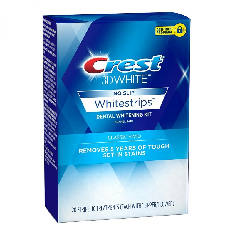 CREST 3D WHITE WHITESTRIPS CLASSIC VIVID