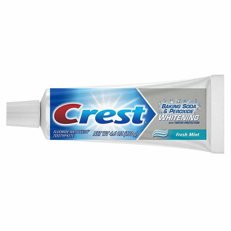 Crest Baking Soda Peroxide Whitening with Tartar Protection Fresh Mint Crest Baking Soda Peroxide Whitening with Tartar Protection Fresh Mint