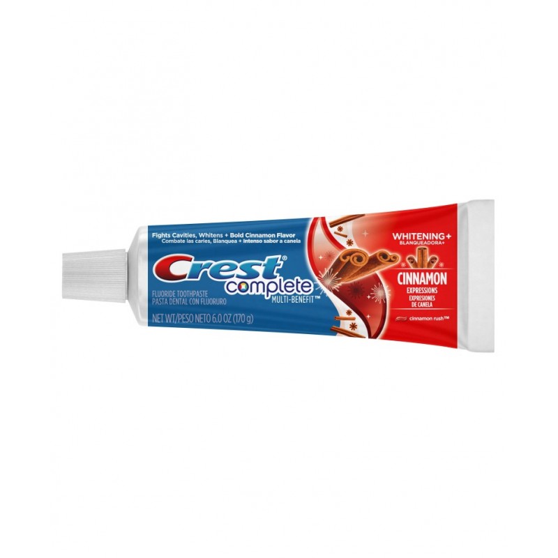 Crest Complete Multi-Benefit Whitening + Cinnamon Expressions