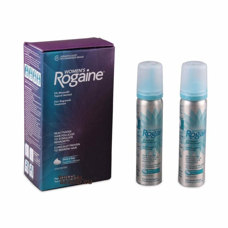 WOMEN’S ROGAINE - пена регейн 5% для женщин WOMEN’S ROGAINE - пена регейн 5% для женщин