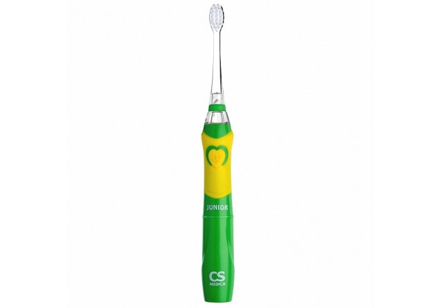 Электрическая звуковая зубная щетка CS Medica CS-562 Junior (зеленая, розовая)