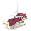 Кровать электрическая Med-Mos DB-11А (МЕ-5218Н-12)  с боковым переворачиванием, туалетным устройством и функцией «кардиокресло» и регулировкой высоты