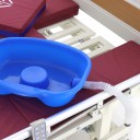 Кровать электрическая Med-Mos DB-11А (МЕ-5218Н-12)  с боковым переворачиванием, туалетным устройством и функцией «кардиокресло» и регулировкой высоты