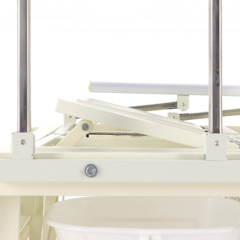 Кровать электрическая Med-Mos DB-11А (МЕ-5218Н-12)  с боковым переворачиванием, туалетным устройством и функцией «кардиокресло» и регулировкой высоты