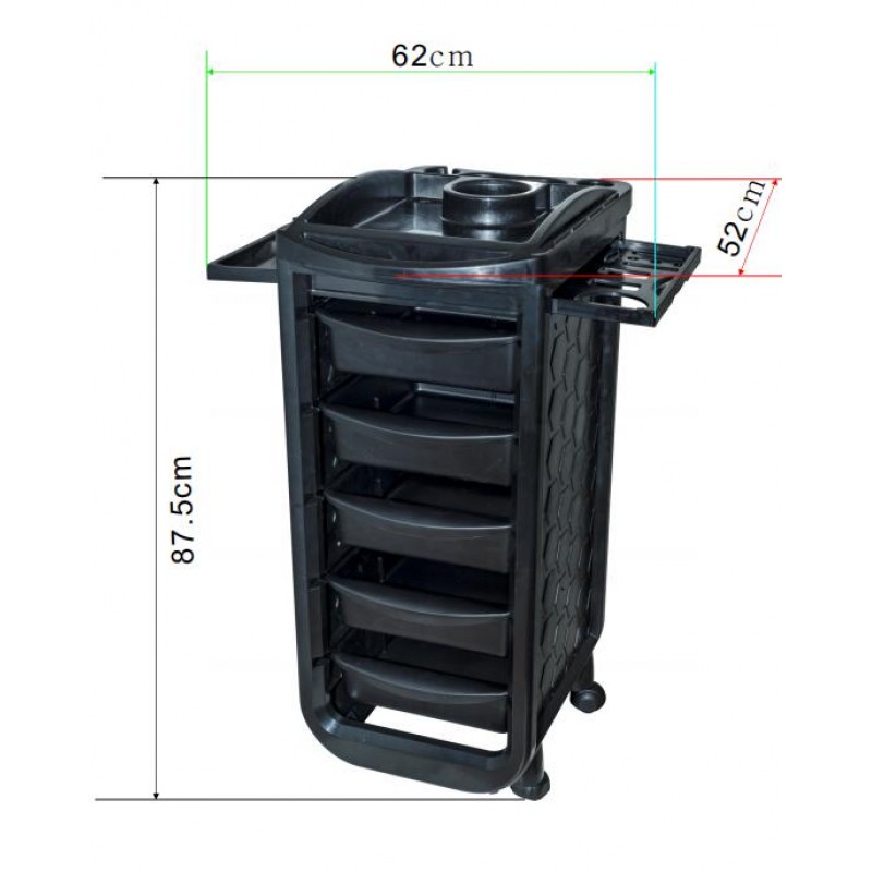 Тележка парикмахерская TMprofi Т32