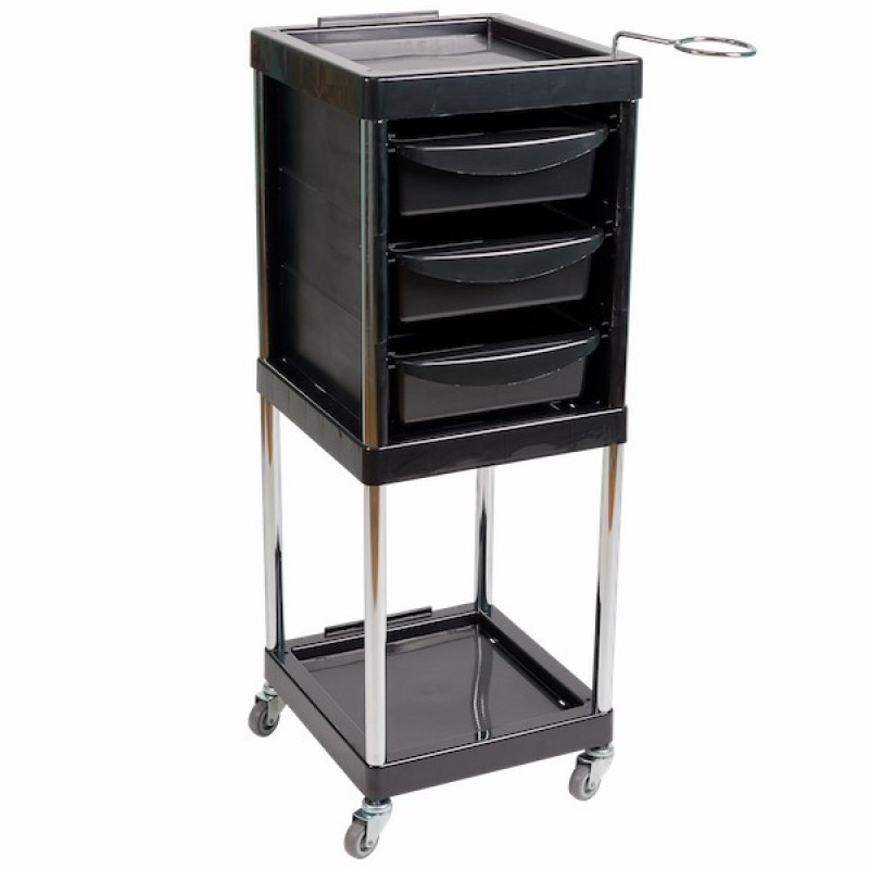 Тележка парикмахерская Procolors ГРАНД 50 черного цвета